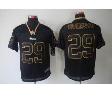 nike nfl jerseys st.louis rams #29 eric dickerson black[Elite lights out]