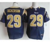 nike nfl jerseys st.louis rams #29 eric dickerson blue[Elite]