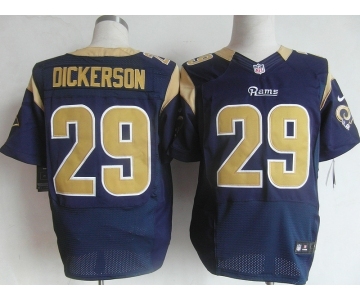 nike nfl jerseys st.louis rams #29 eric dickerson blue[Elite]