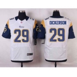 nike nfl jerseys st.louis rams #29 eric dickerson white[Elite]