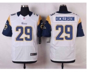 nike nfl jerseys st.louis rams #29 eric dickerson white[Elite]