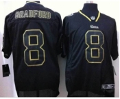 nike nfl jerseys st.louis rams #8 bradford black[Elite lights out]