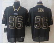 nike nfl jerseys st.louis rams #96 sam black[Elite lights out]