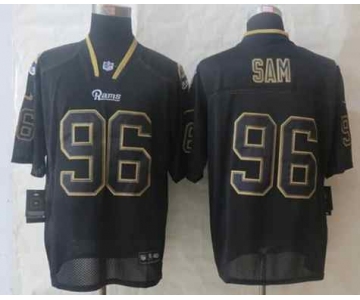 nike nfl jerseys st.louis rams #96 sam black[Elite lights out]