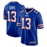 Men Nike Buffalo Bills #13 Davis Game Royal Blue Team Color NFL Jersey