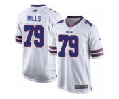 Men Nike Buffalo Bills #79 Jordan Mills Game White NFL Jersey