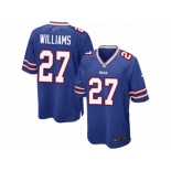 Men's Nike Buffalo Bills #27 Duke Williams Game Royal Blue Team Color NFL Jersey