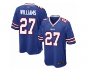 Men's Nike Buffalo Bills #27 Duke Williams Game Royal Blue Team Color NFL Jersey