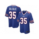 Men's Nike Buffalo Bills #35 Mike Gillislee Game Royal Blue Team Color NFL Jersey