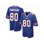 Men's Nike Buffalo Bills #80 Leonard Hankerson Game Royal Blue Team Color NFL Jersey