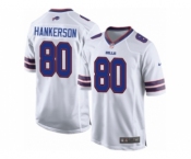 Men's Nike Buffalo Bills #80 Leonard Hankerson Game White NFL Jersey