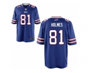 Men's Nike Buffalo Bills #81 Andre Holmes Game Royal Blue Team Color NFL Jersey