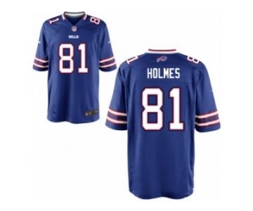 Men's Nike Buffalo Bills #81 Andre Holmes Game Royal Blue Team Color NFL Jersey