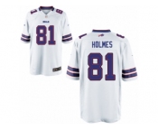 Men's Nike Buffalo Bills #81 Andre Holmes Game White NFL Jersey