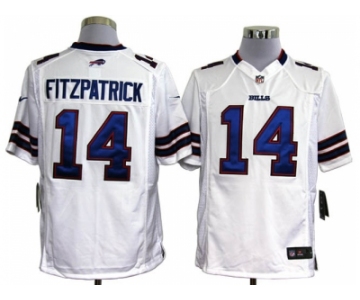 nike nfl jerseys buffalo bills #14 ryan fitzpatrick white[game]