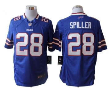 nike nfl jerseys buffalo bills #28 spiller blue[game]