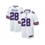 nike nfl jerseys buffalo bills #28 spiller white[game]