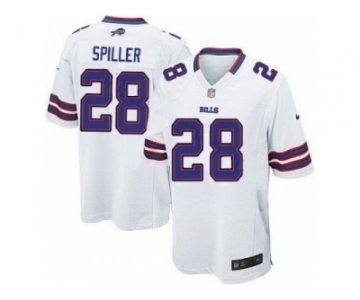 nike nfl jerseys buffalo bills #28 spiller white[game]