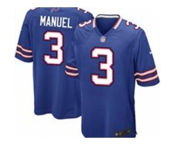 nike nfl jerseys buffalo bills #3 manuel blue[game]