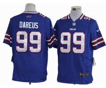 nike nfl jerseys buffalo bills #99 dareus blue[game]