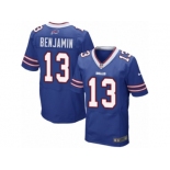 Men Nike Buffalo Bills #13 Kelvin Benjamin Elite Royal Blue Team Color NFL Jersey