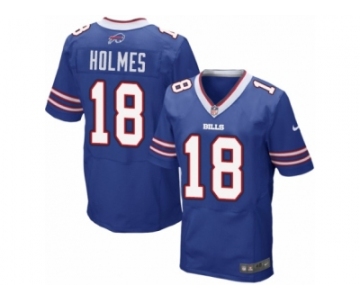 Men Nike Buffalo Bills #18 Andre Holmes Elite Royal Blue Team Color NFL Jersey