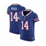 Men's Buffalo Bills #14 Stefon Diggs Royal Blue Team Color Vapor Untouchable Elite Player Football Jersey