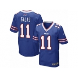 Men's Nike Buffalo Bills #11 Greg Salas Elite Royal Blue Team Color NFL Jersey