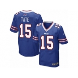 Men's Nike Buffalo Bills #15 Brandon Tate Elite Royal Blue Team Color NFL Jersey