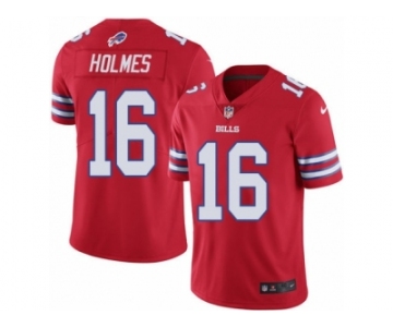 Men's Nike Buffalo Bills #16 Andre Holmes Elite Red Rush NFL Jersey