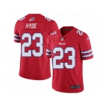 Men's Nike Buffalo Bills #23 Micah Hyde Elite Red Rush NFL Jersey