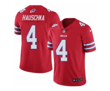 Men's Nike Buffalo Bills #4 Stephen Hauschka Elite Red Rush NFL Jersey