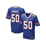 Men's Nike Buffalo Bills #50 Ramon Humber Elite Royal Blue Team Color NFL Jersey