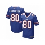 Men's Nike Buffalo Bills #80 Leonard Hankerson Elite Royal Blue Team Color NFL Jersey