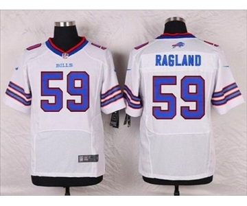 Men's Nike Buffalo Bills #90 Shaq Lawson Elite White NFL Jersey