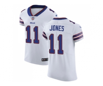 Nike Buffalo Bills #11 Zay Jones White Men Stitched NFL Vapor Untouchable Elite Jersey