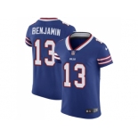 Nike Buffalo Bills #13 Kelvin Benjamin Royal Blue Team Color Men Stitched NFL Vapor Untouchable Elite Jersey