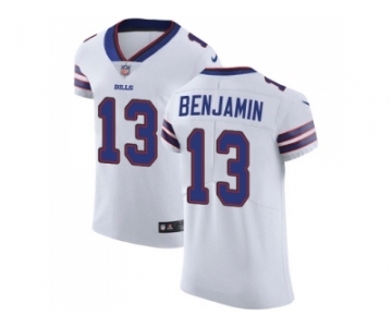 Nike Buffalo Bills #13 Kelvin Benjamin White Men Stitched NFL Vapor Untouchable Elite Jersey