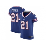 Nike Buffalo Bills #21 Jordan Poyer Royal Blue Team Color Men Stitched NFL Vapor Untouchable Elite Jersey