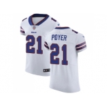 Nike Buffalo Bills #21 Jordan Poyer White Men Stitched NFL Vapor Untouchable Elite Jersey