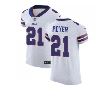 Nike Buffalo Bills #21 Jordan Poyer White Men Stitched NFL Vapor Untouchable Elite Jersey