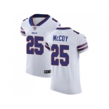 Nike Buffalo Bills #25 LeSean McCoy White Men Stitched NFL Vapor Untouchable Elite Jersey