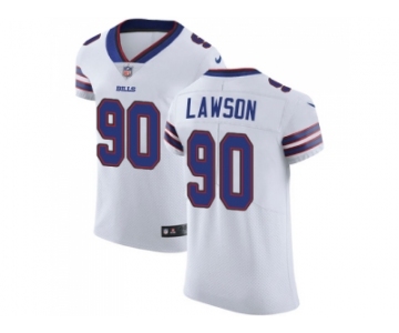 Nike Buffalo Bills #90 Shaq Lawson White Men Stitched NFL Vapor Untouchable Elite Jersey