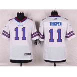 nike nfl jerseys buffalo bills #11 thigpen white[Elite][thigpen]