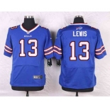 nike nfl jerseys buffalo bills #13 lewis blue[new Elite][lewis]