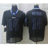 nike nfl jerseys buffalo bills #14 watkins black[Elite lights out][watkins]