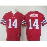 nike nfl jerseys buffalo bills #14 watkins red[Elite][watkins]