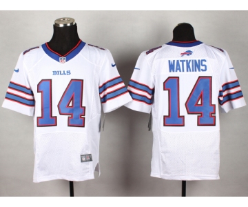 nike nfl jerseys buffalo bills #14 watkins white[new Elite]