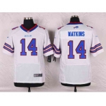 nike nfl jerseys buffalo bills #14 watkins white[new Elite][watkins]