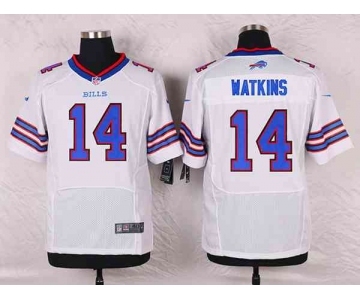 nike nfl jerseys buffalo bills #14 watkins white[new Elite][watkins]